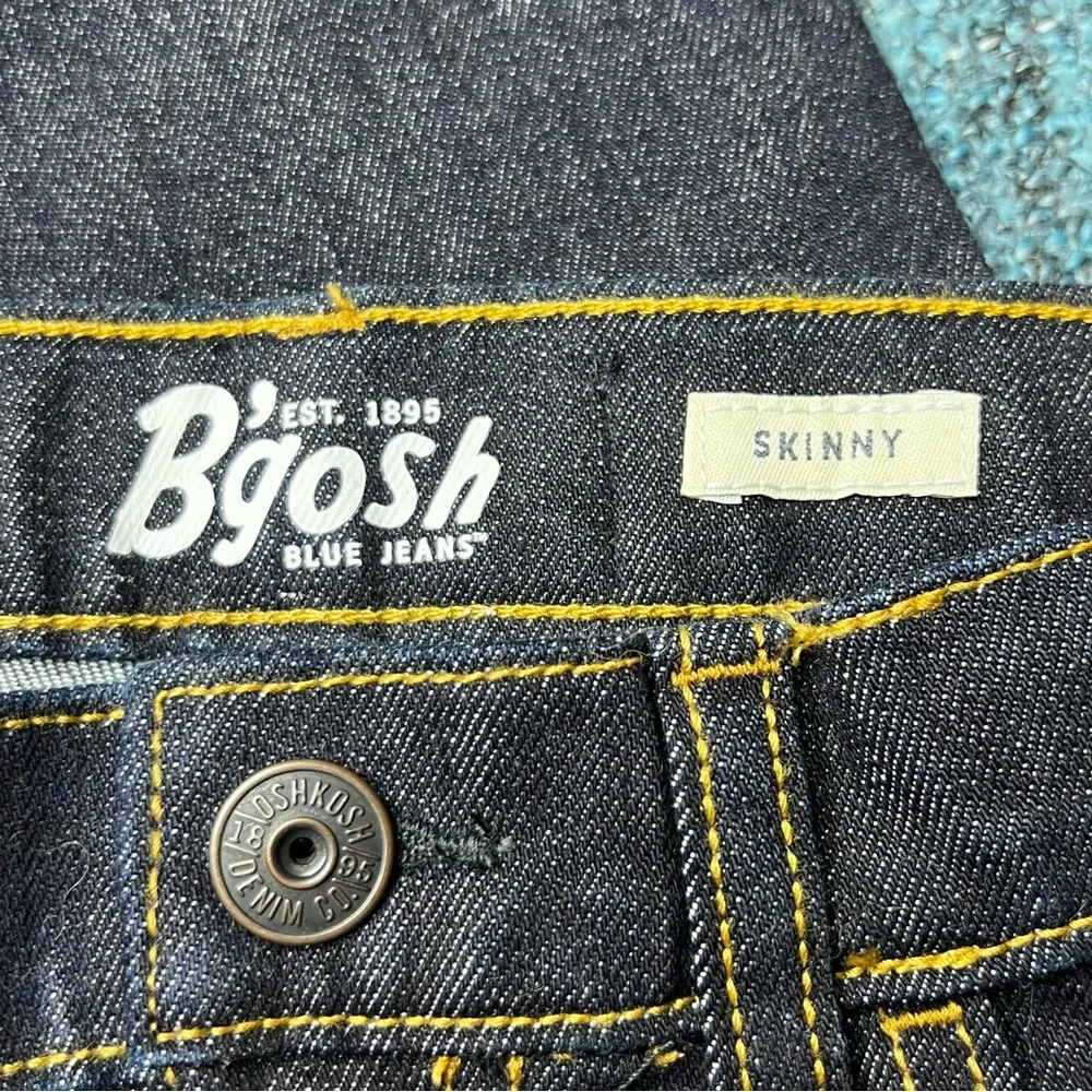 OshKosh B'Gosh Youth Girls Skinny Jeans in Dark Blue Denim Girl's 6 Regular NWT